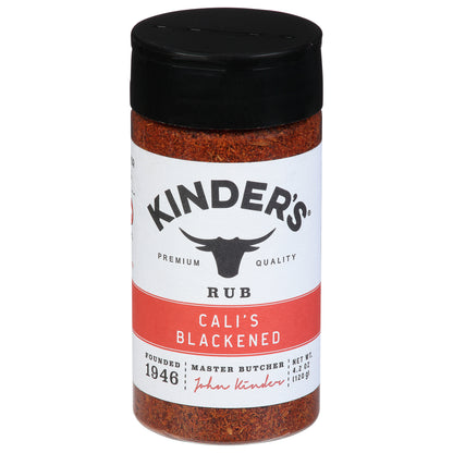 Kinder's Cali’s Blackened Rub 4.2 oz