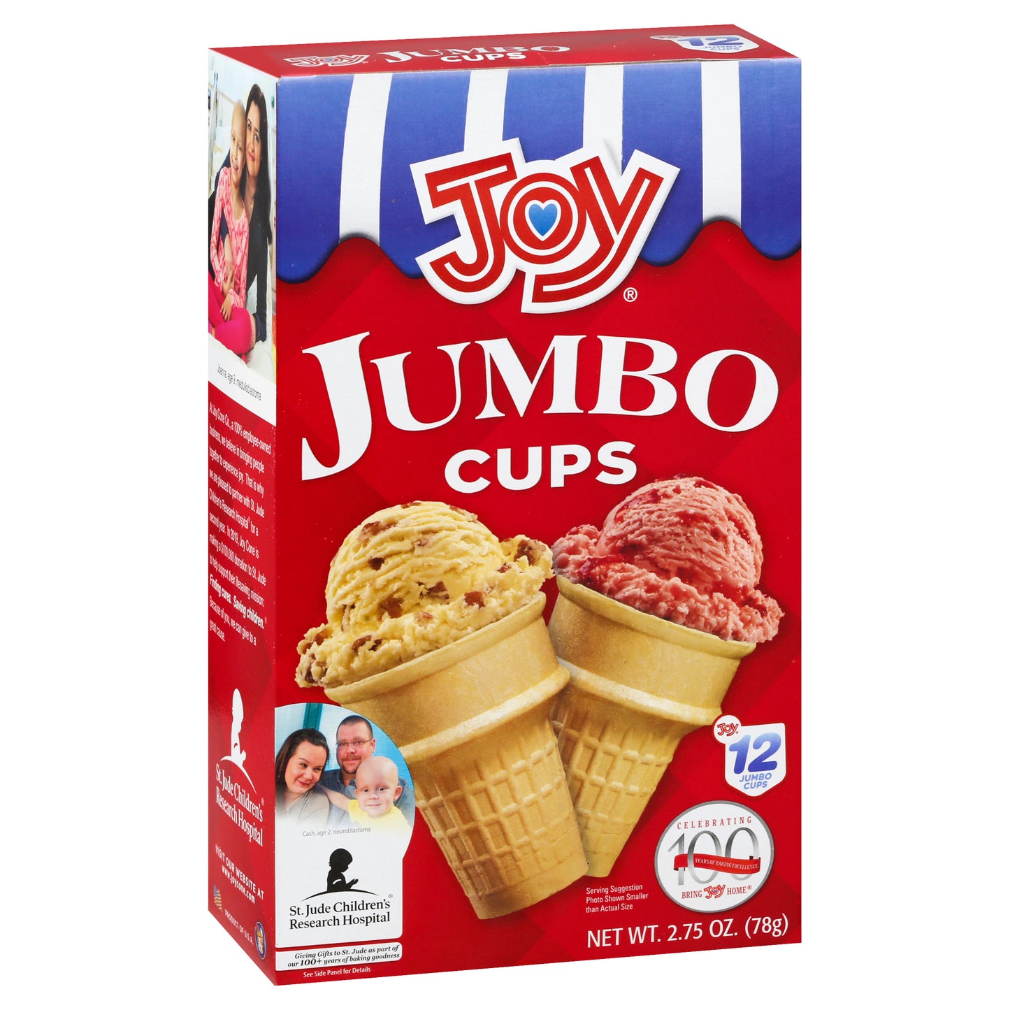 Joy Ice Cream Cups 12 ea