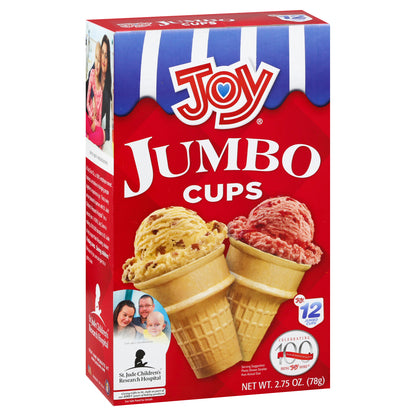 Joy Ice Cream Cups 12 ea