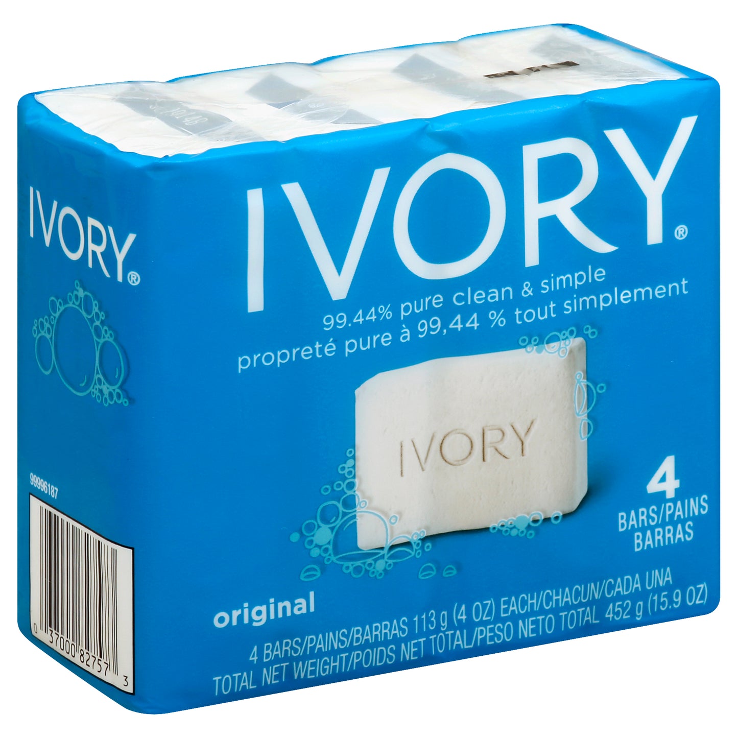 Ivory Bar Soap 4 ea