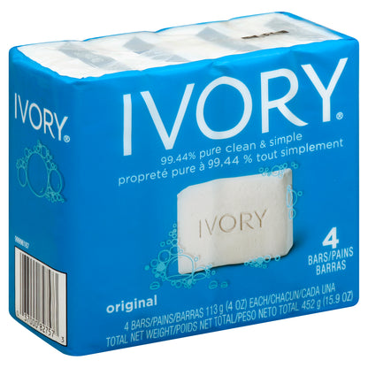 Ivory Bar Soap 4 ea