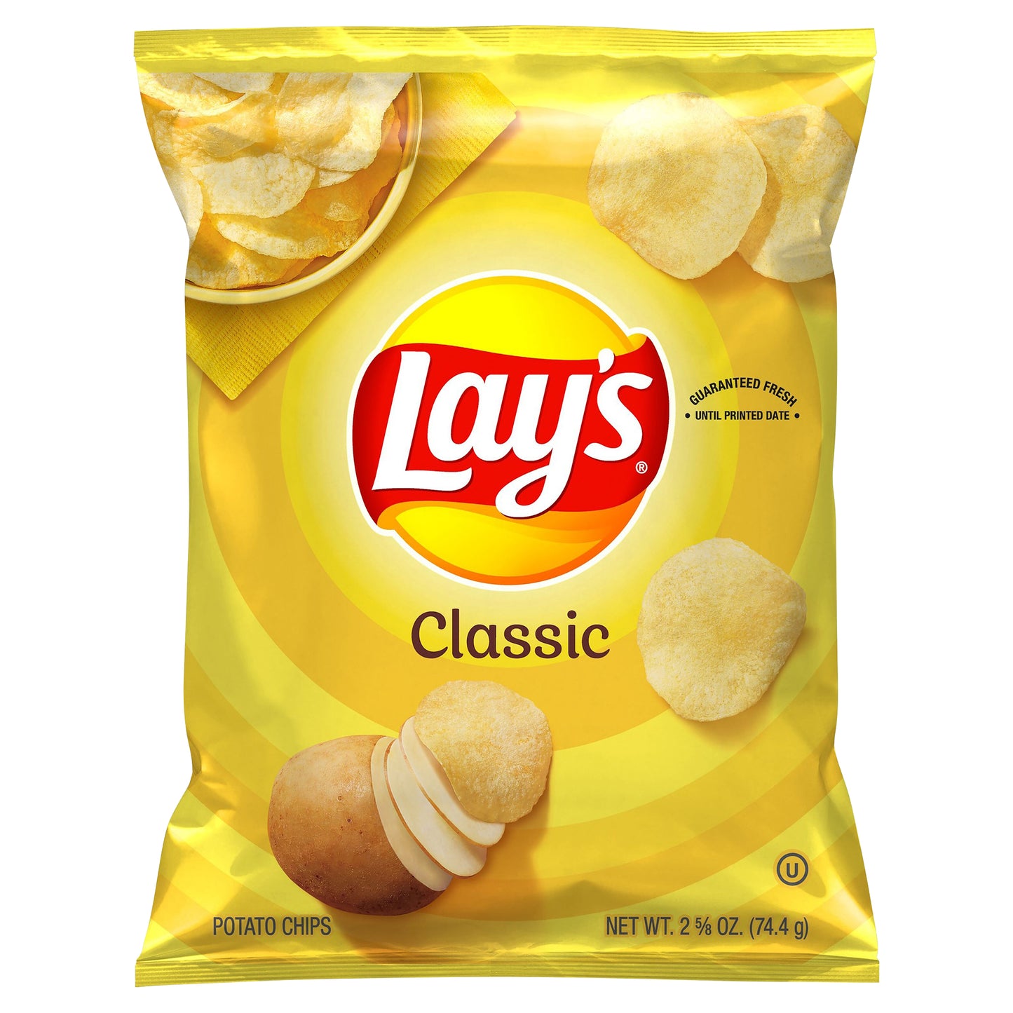 Lay's Potato Chips Classic 2 5/8 Oz