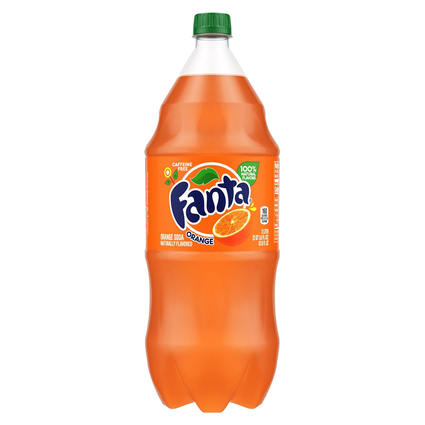 Fanta Orange Soda Bottle, 2 Liters