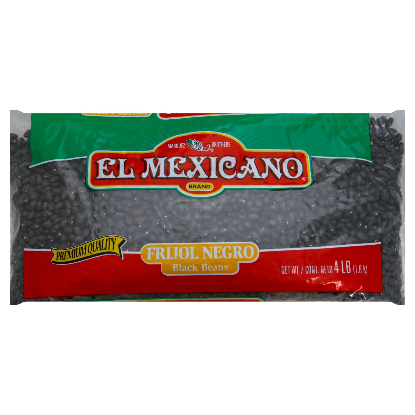 El Mexicano Black Beans 4 lb