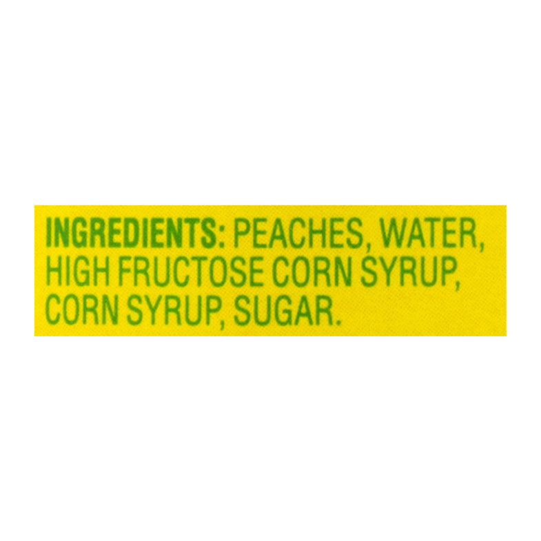 Del Monte Sliced Peaches 8.5 oz