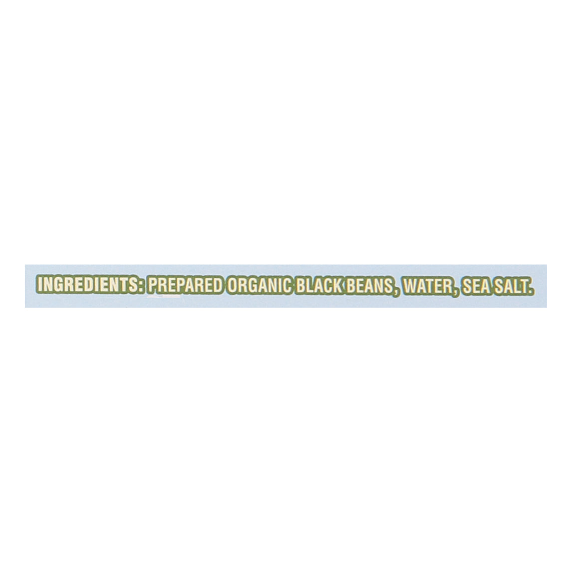 Green Valley Organics Black Beans 15.5 oz