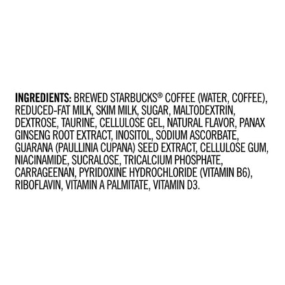 Starbucks DoubleShot Energy Vanilla Coffee Beverage 15 oz