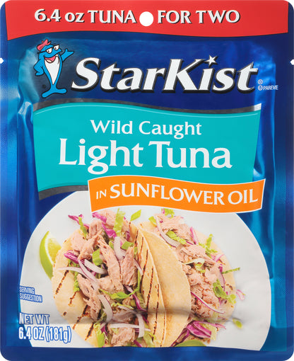 StarKist Light in Sunflower Oil Tuna 6.4 oz