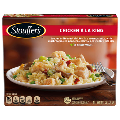 Stouffers Single Serve Chicken A La King Westrock Claremont, NC 11 1-2 oz (326g)