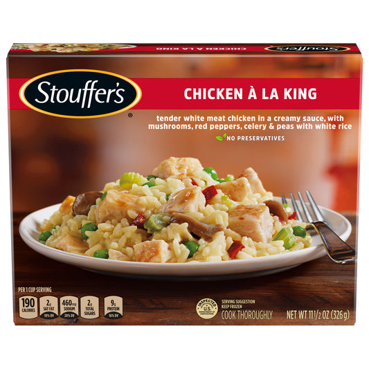 Stouffers Single Serve Chicken A La King Westrock Claremont, NC 11 1-2 oz (326g)