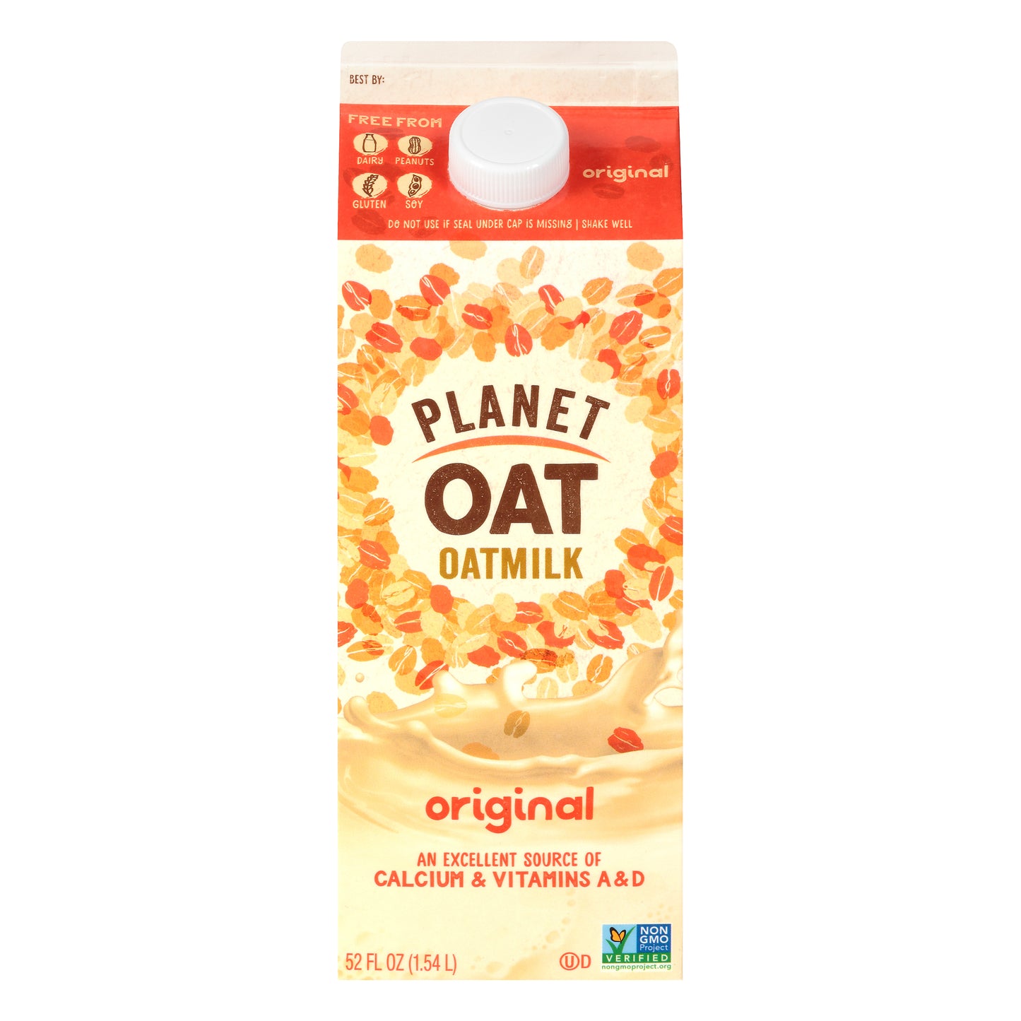 Planet Oat Original Oatmilk 52 fl. oz. Carton