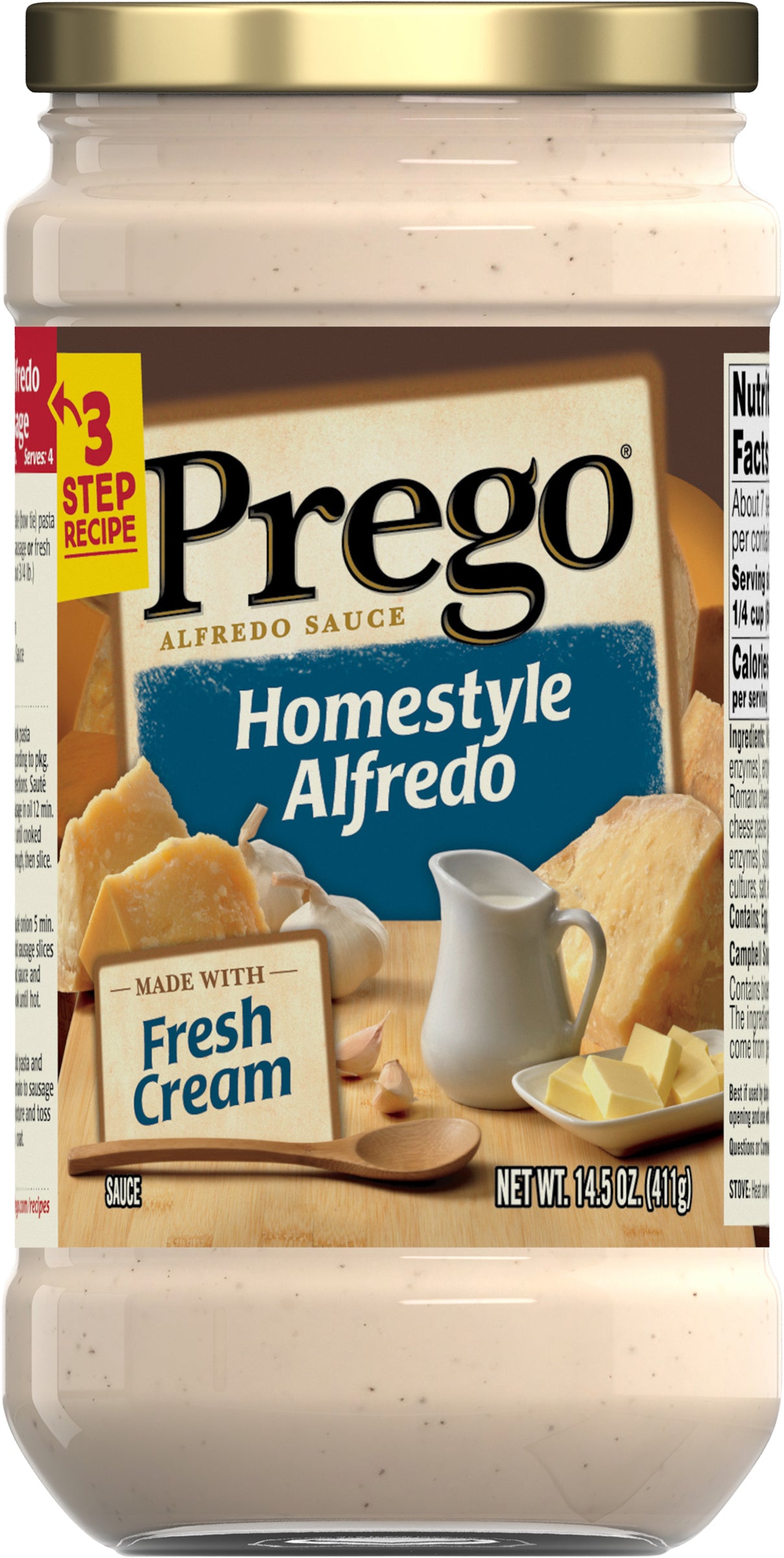 Prego Homestyle Alfredo Sauce 14.5 oz