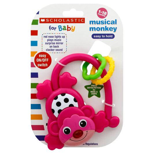 Scholastic Musical Monkey 1 ea