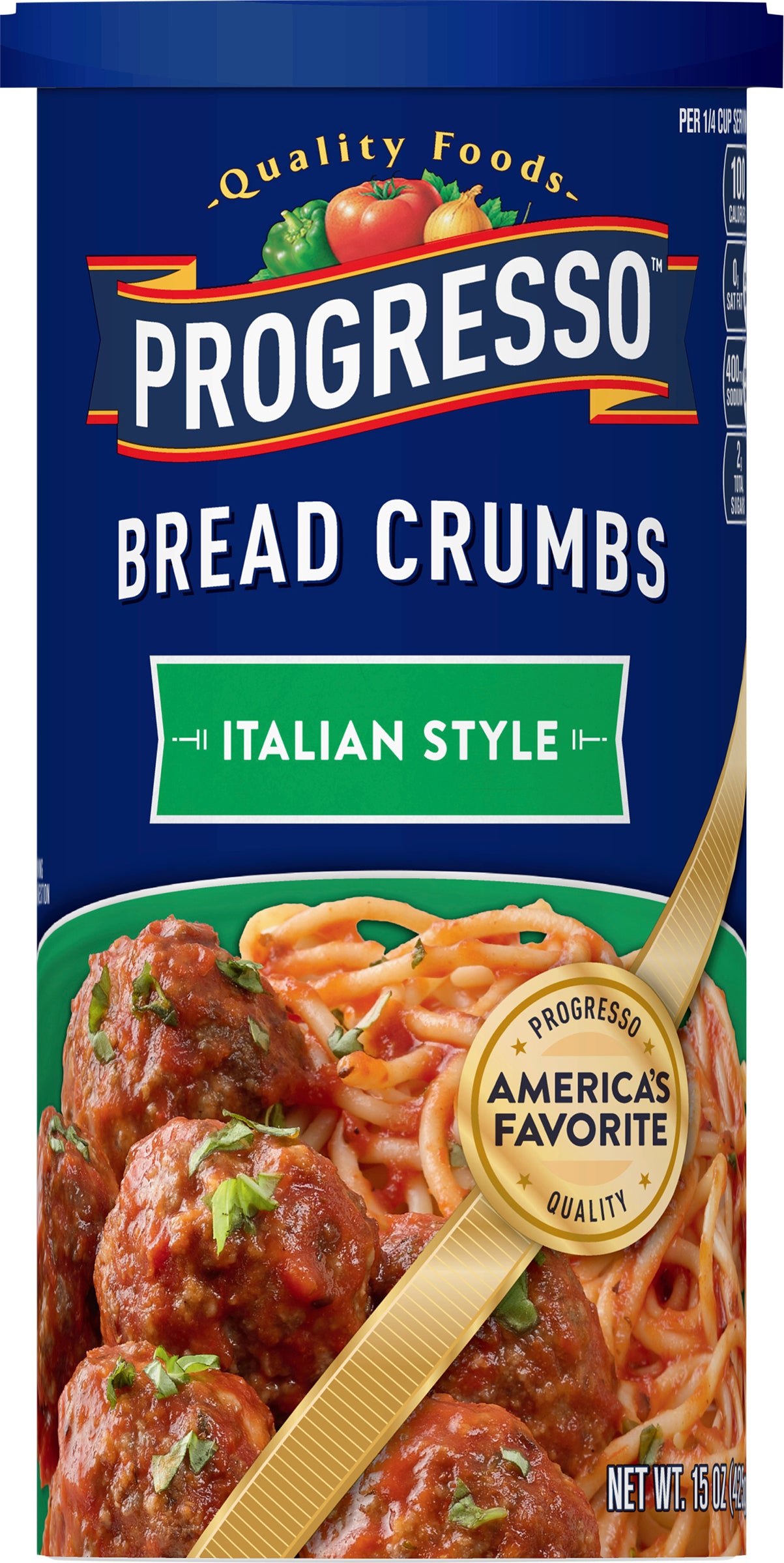 Progresso, Italian Style Breadcrumbs, 15 oz