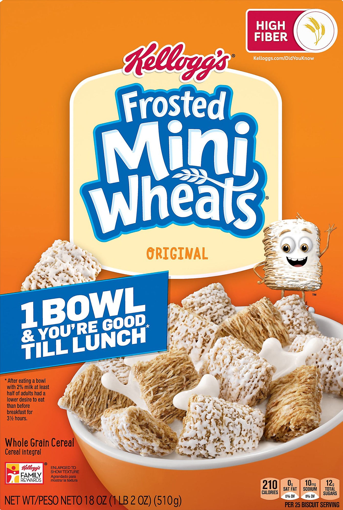 Frosted Mini Wheats Whole Grain Original Cereal 18 oz