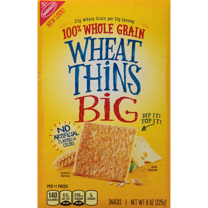 Nabisco Wheat Thins Big Snacks 8 oz. Box