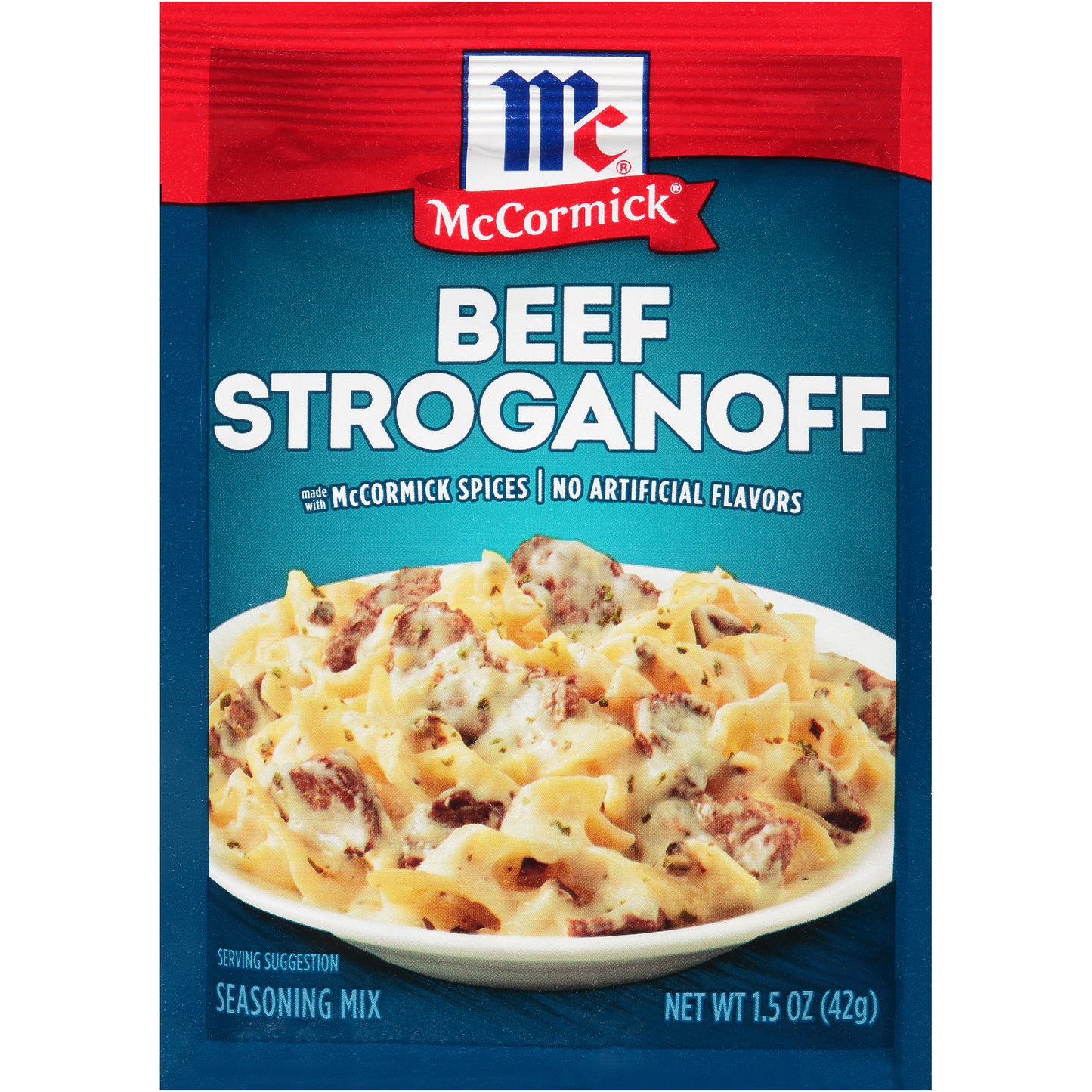 McCormick® Beef Stroganoff Seasoning Mix 1.5 oz. Packet