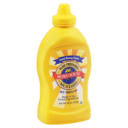 Morehouse All Natural Pure Prepared Mustard 20 oz