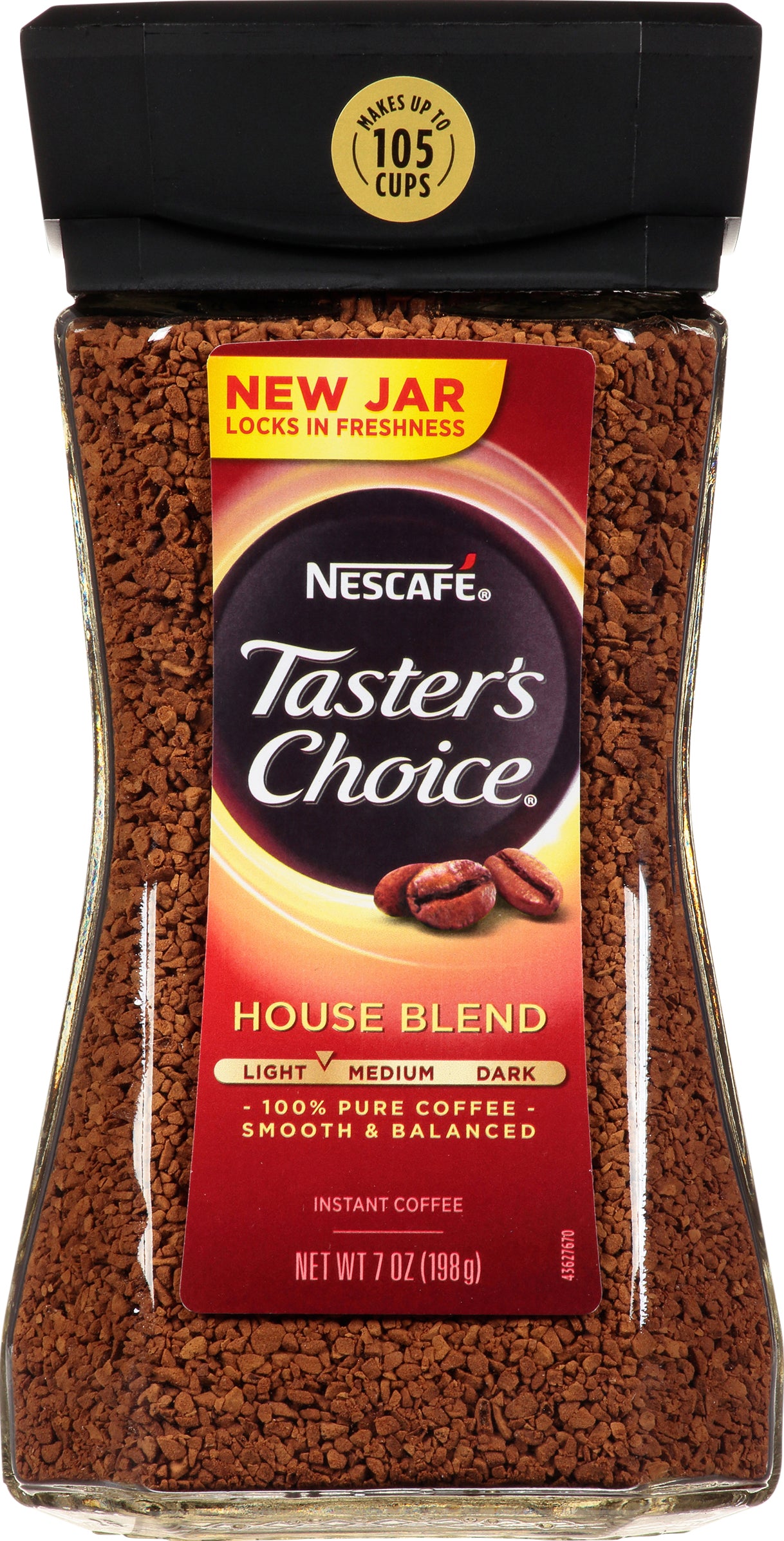 Taster's Choice Light Instant House Blend Coffee 7 oz