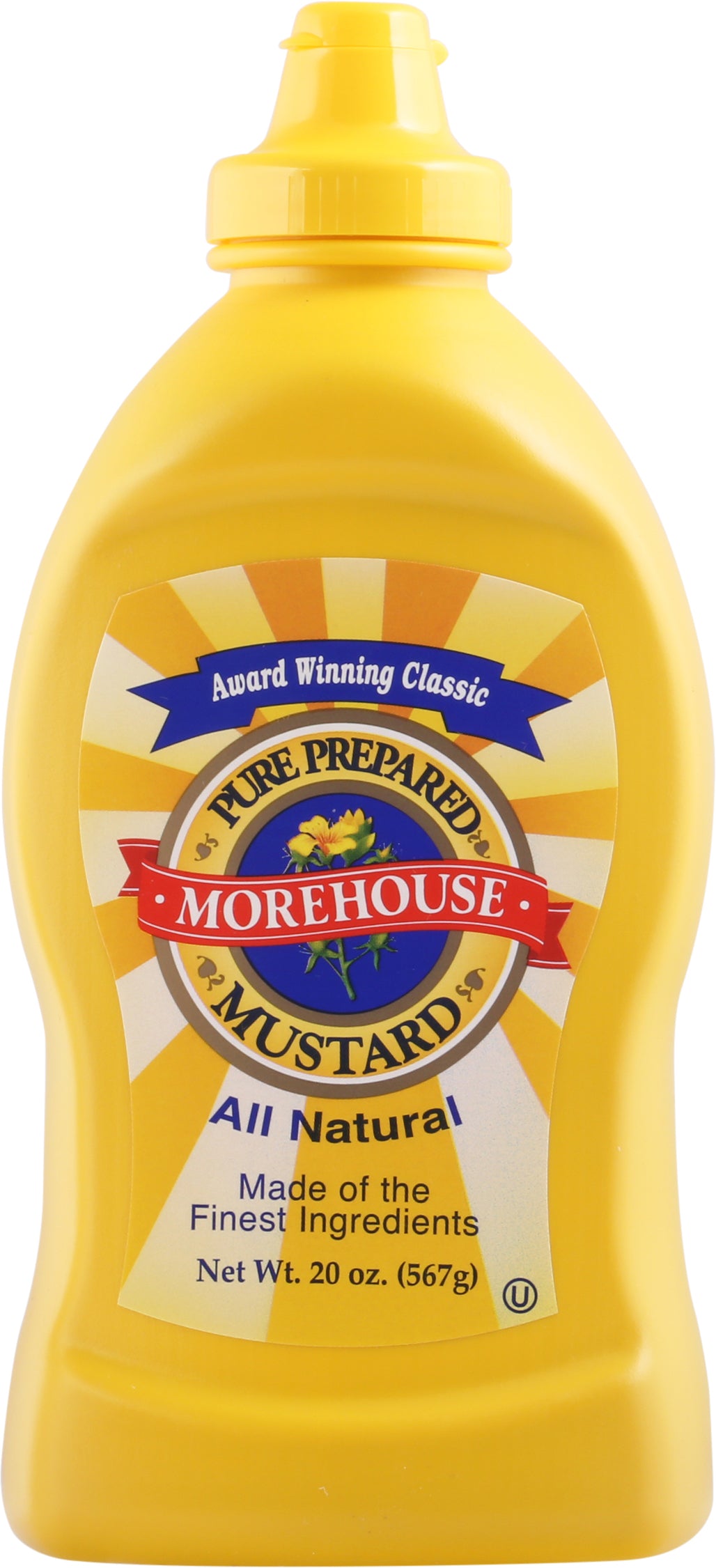 Morehouse All Natural Pure Prepared Mustard 20 oz