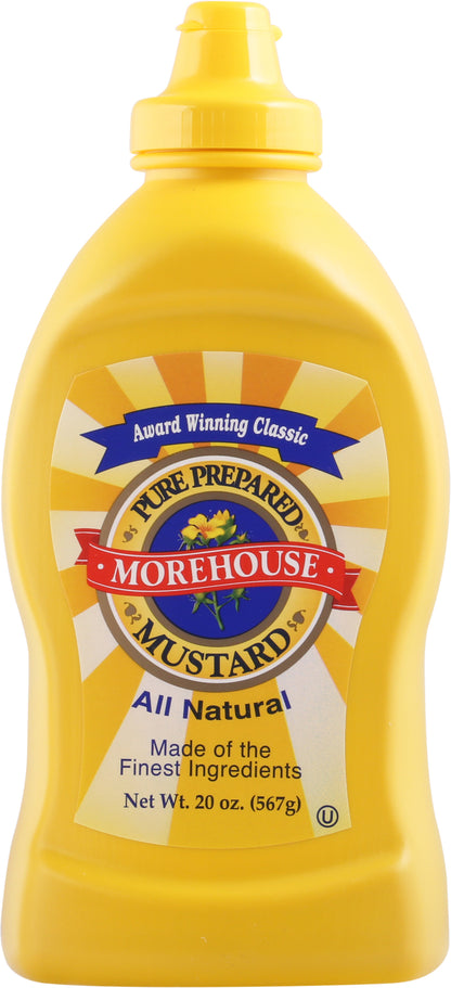 Morehouse All Natural Pure Prepared Mustard 20 oz