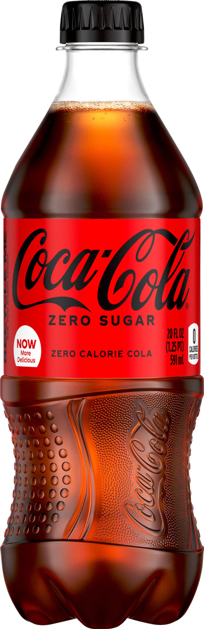 Coca-Cola Zero Sugar Cola 20 fl oz