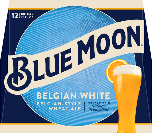 Blue Moon Belgian White Beer 12 ea