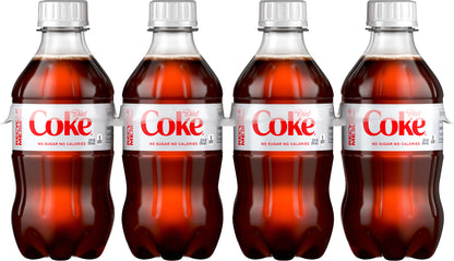 Diet Coke Bottles, 12 fl oz, 8 Pack