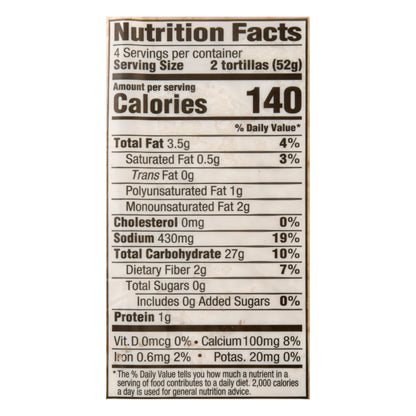 Mission Grain Free Tapioca Flour Original Tortilla Wraps 8 ea