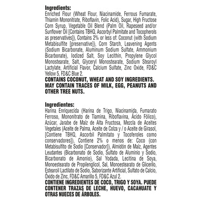 Gamesa Barra De Coco Cookies Coconut Naturally And Artificially Flavored 3.5 Oz 4 Count