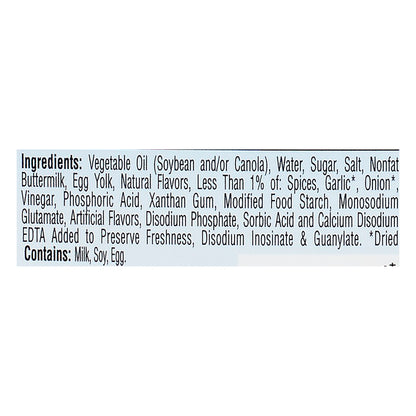 Hidden Valley The Original Ranch Topping & Dressing 20 oz