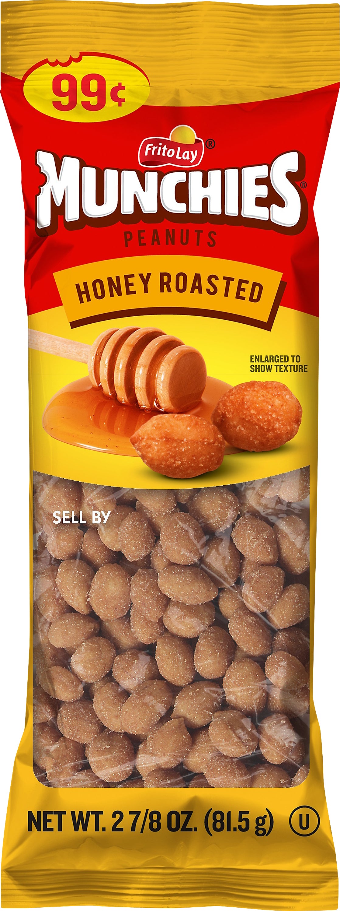 Munchies Honey Roasted Peanuts 2.88 oz