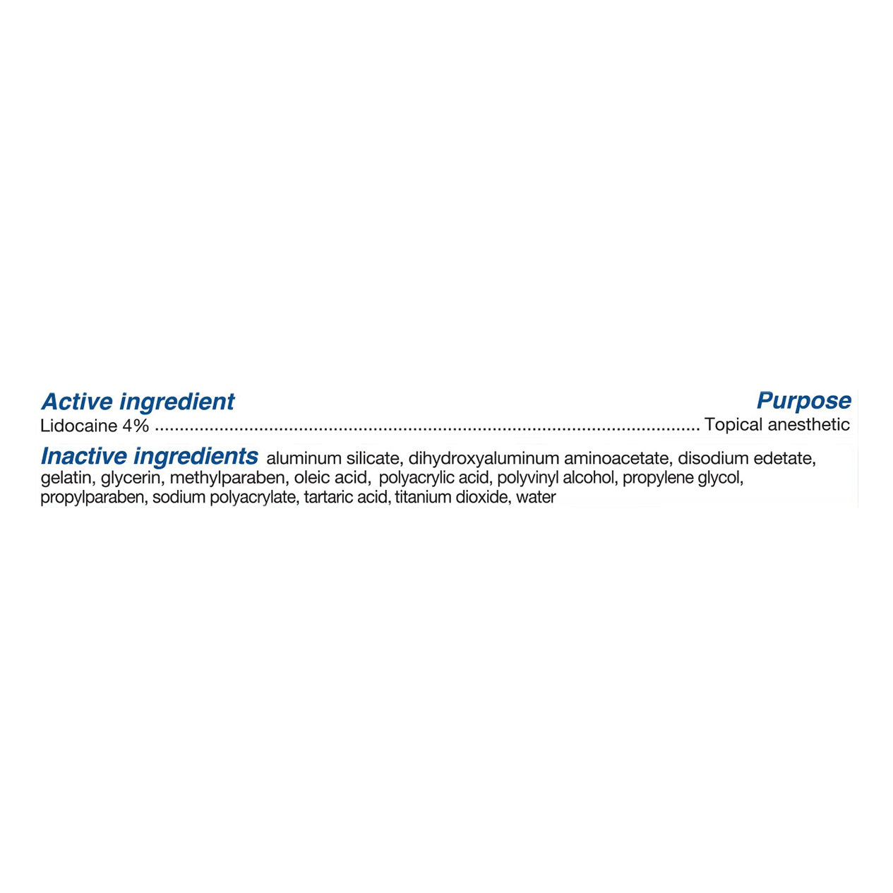 Salonpas Lidocaine Gel Patch 6ct