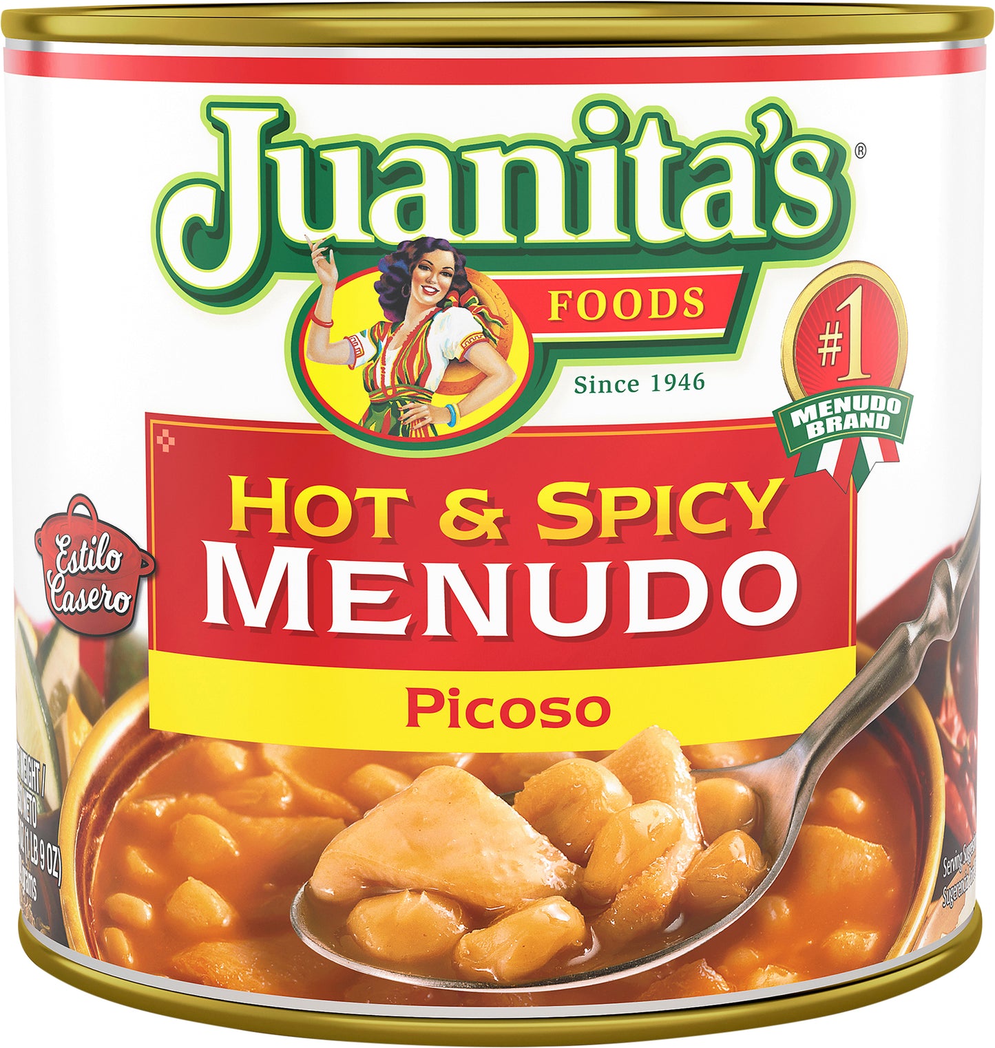 Juanita's Picoso Hot & Spicy Menudo 25 oz