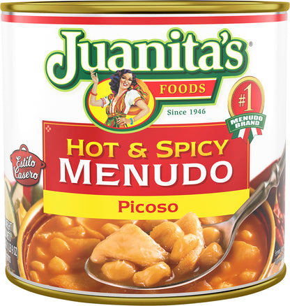 Juanita's Picoso Hot & Spicy Menudo 25 oz