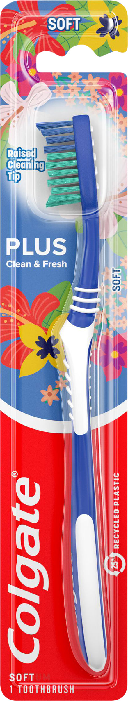 Colgate Plus Soft Toothbrush 1 ea Blister Pack