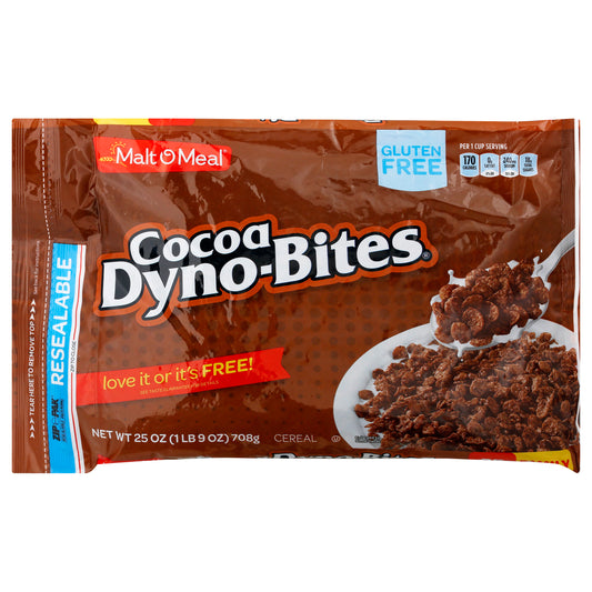 Malt O Meal Family Size Cocoa Dyno-Bites Cereal 25 oz