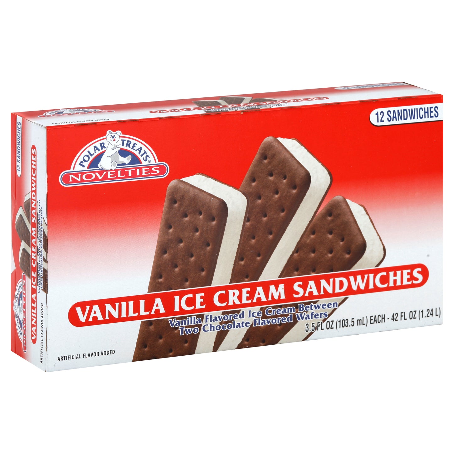 Polar Treats Ice Cream Sandwiches 12 ea