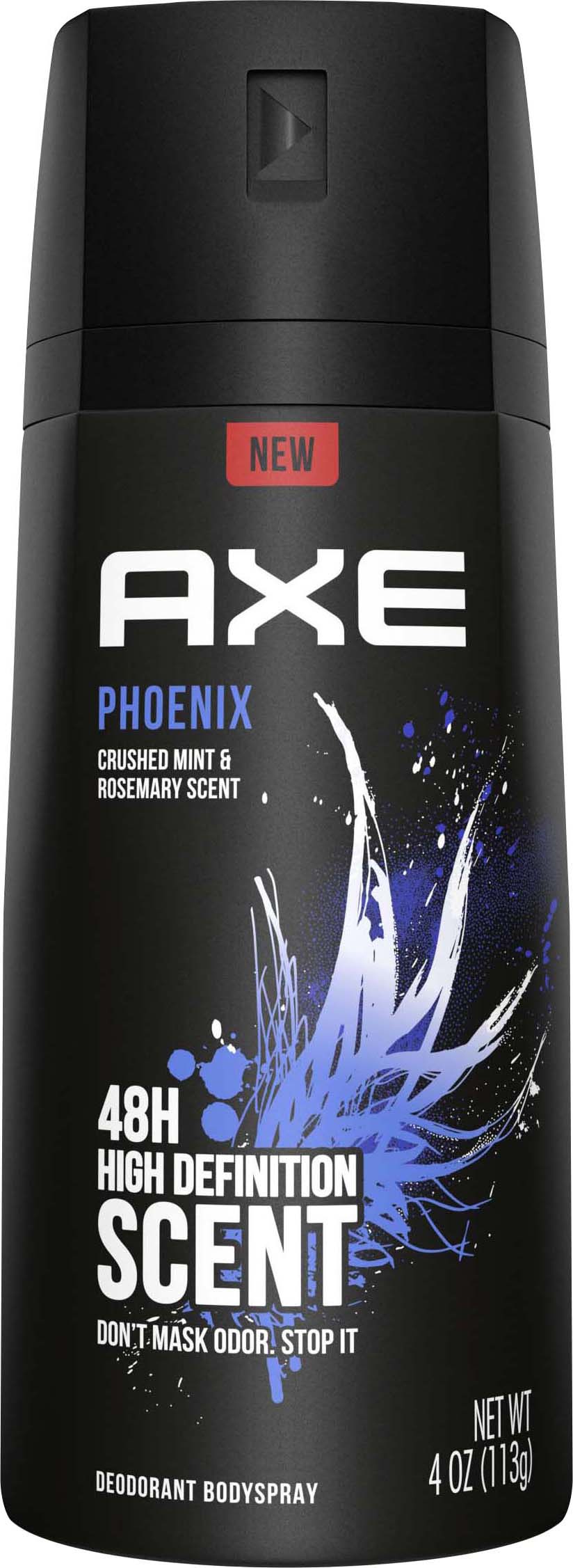 AXE 48H High Definition Scent Phoenix Deodorant Bodyspray 4 oz