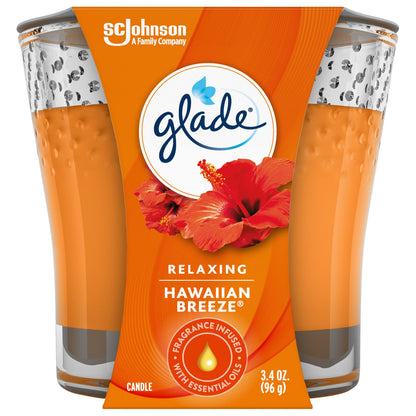 Glade Relaxing Hawaiian Breeze Candle 1 ea