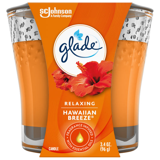 Glade Relaxing Hawaiian Breeze Candle 1 ea