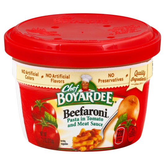 Chef Boyardee Beefaroni 7.5 oz