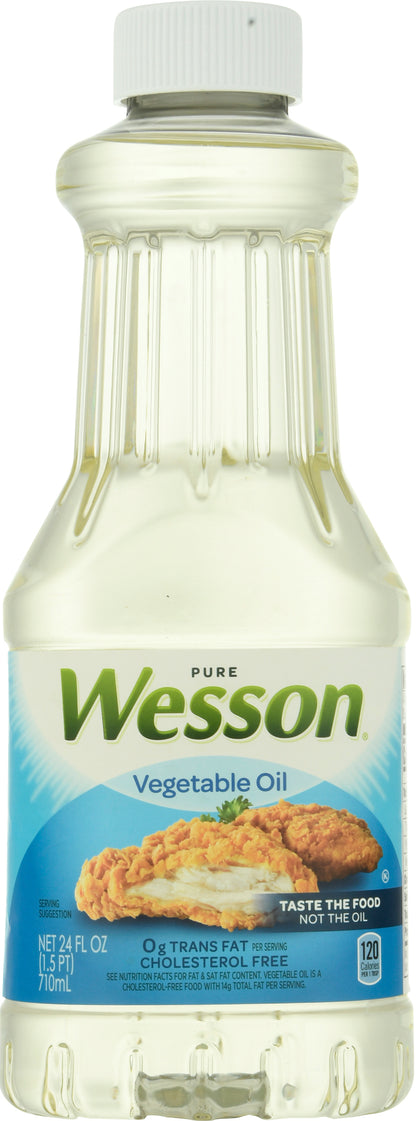 Wesson Vegetable Oil 24 fl oz