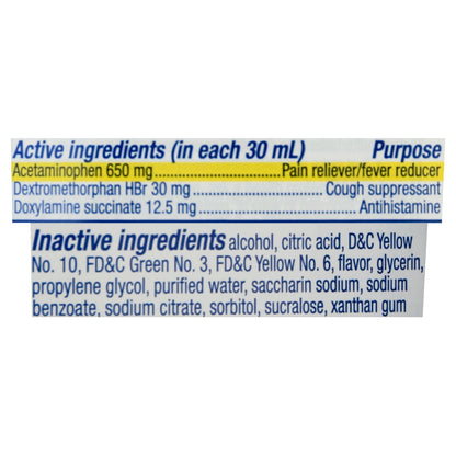Vicks NyQuil Nighttime Relief Cold & Flu 12 oz