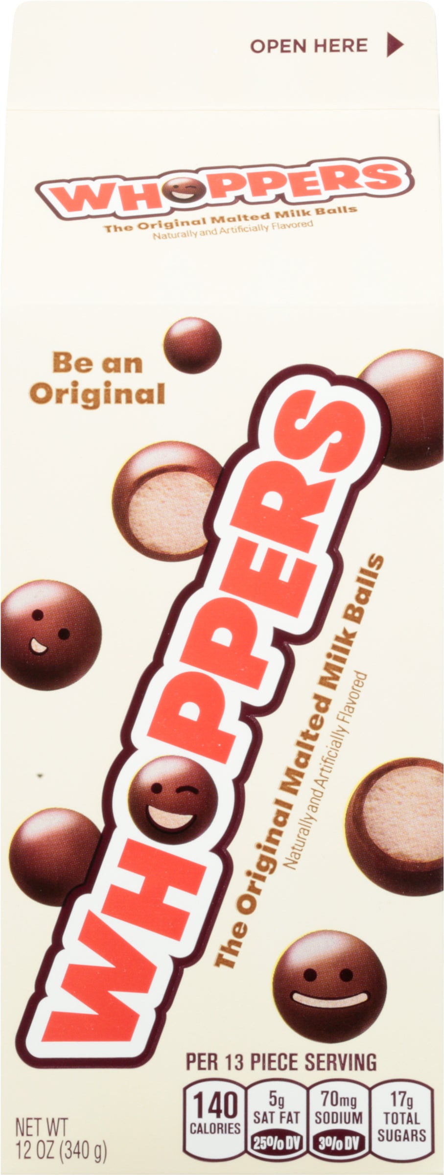 Whoppers The Original Malted Milk Balls 12 oz