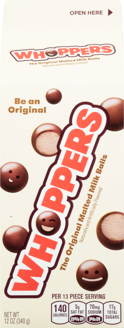 Whoppers The Original Malted Milk Balls 12 oz