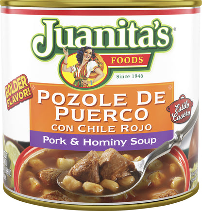 Juanita's Pork & Hominy Soup 25 oz