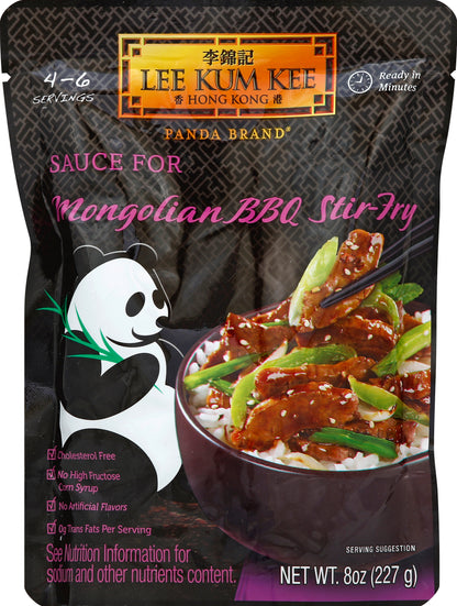 Lee Kum Kee Sauce for Mongolian BBQ Stir-Fry 8 oz