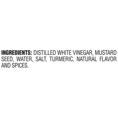 Heinz 100% Natural Yellow Mustard, 20 oz Bottle
