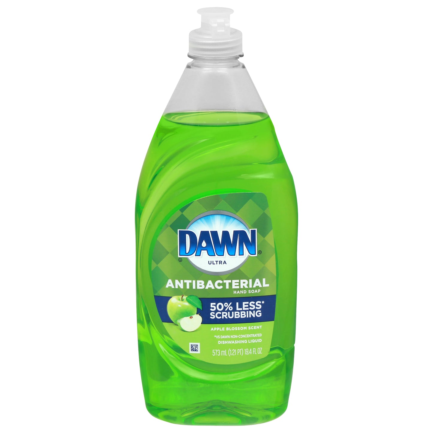 Dawn Ultra Antibacterial Hand Soap Apple Blossom Scent Dishwashing Liquid 19.4 fl oz